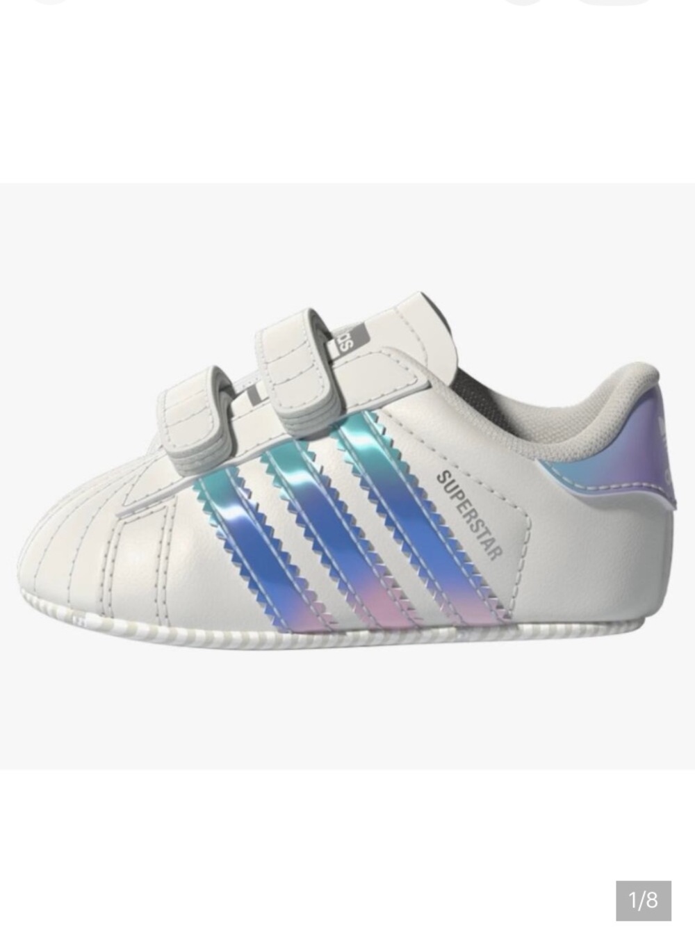 Addidas Ortholite Superstar Baby Shoes Size 5